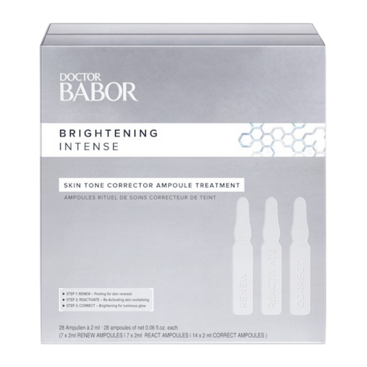 DOCTOR BABOR Brightening Intense Skin Tone Corrector Ampoule Treatment 28天褪斑亮白安瓿療程